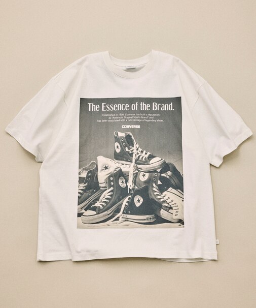 別注 ヴィンテージライク フォト クルーネックTシャツ