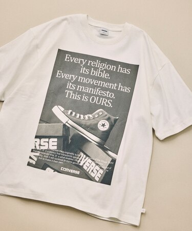 別注 ヴィンテージライク フォト クルーネックTシャツ