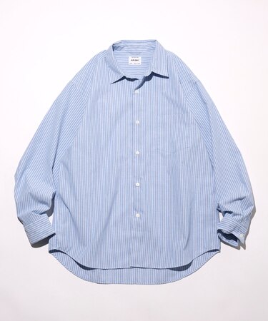 AIRDRY HIGH TECHYARN 高機能素材 ブロード レギュラーカラーシャツ ロングスリーブ/吸水速乾/遮熱性