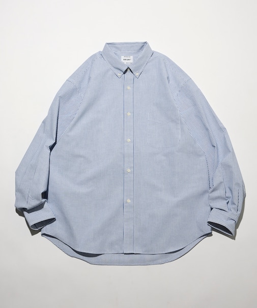 AIRDRY HIGH TECHYARN 高機能素材 オックスフォード ボタンダウンシャツ ロングスリーブ