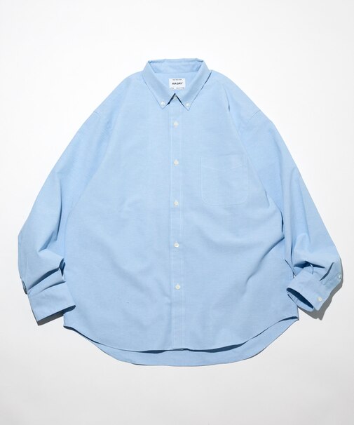 AIRDRY HIGH TECHYARN 高機能素材 オックスフォード ボタンダウンシャツ ロングスリーブ