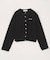 SHORT CREW NECK CARDIGAN