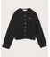 SHORT CREW NECK CARDIGAN