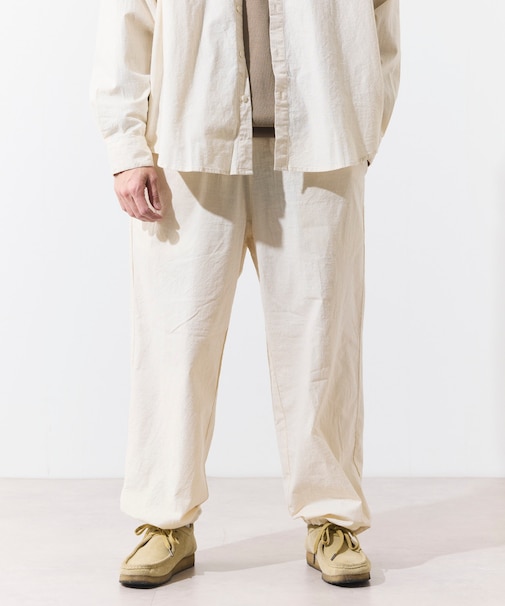 別注 シャンブレー リラックスフィット イージーパンツ