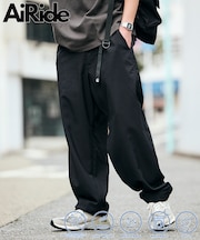 AiRide/エアライド ワイドシルエット ポケッタブル クライミングパンツ/吸水速乾/UVカット 【限定展開】