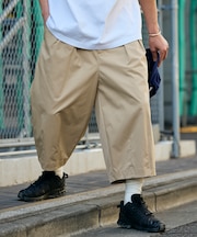 Easy Care Fabric ワイドシルエット ツータック スリークウォーター バレルショーツ 【限定展開】