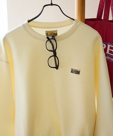 ダンボールスウェット  スピンドルプルオーバー