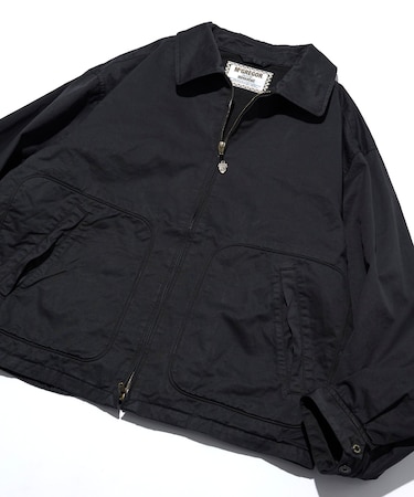 ヴィンテージライク オーバーダイ ドリズラージャケット