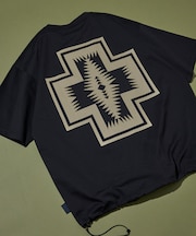 別注 バックプリント スピンドルTシャツ ソロテックス×カルキュロ素材/吸汗速乾/軽量