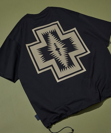 別注 バックプリント スピンドルTシャツ ソロテックス×カルキュロ素材/吸汗速乾/軽量