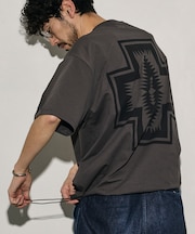 別注 バックプリント スピンドルTシャツ ソロテックス×カルキュロ素材/吸汗速乾/軽量