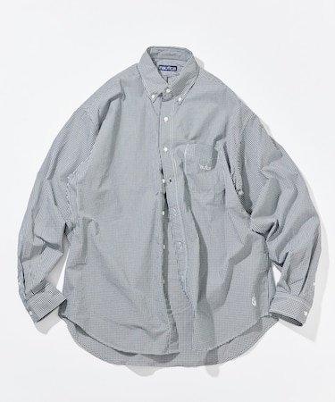 ビッグシルエット ブロード BDシャツ