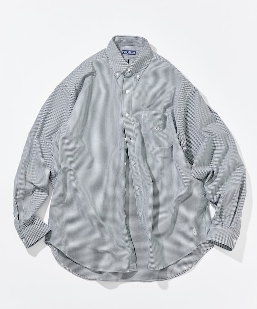 ビッグシルエット ブロード BDシャツ