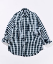 ビッグシルエット ブロード BDシャツ