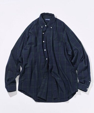 ビッグシルエット ブロード BDシャツ