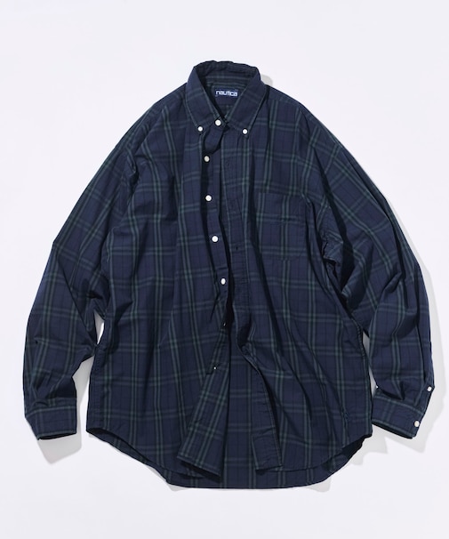 ビッグシルエット ブロード BDシャツ