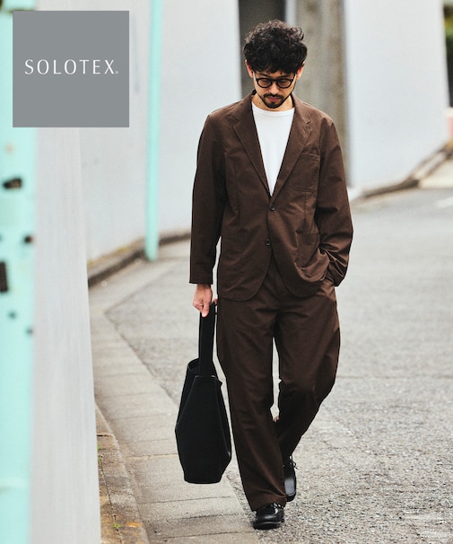SOLOTEX サマーオックス 2Bジャケット セットアップ