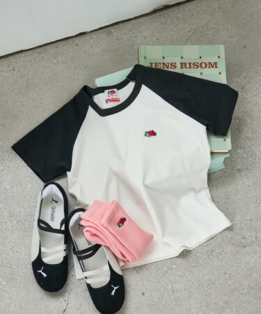 【3月5日12:00～販売開始】別注 ラグランミニTシャツ