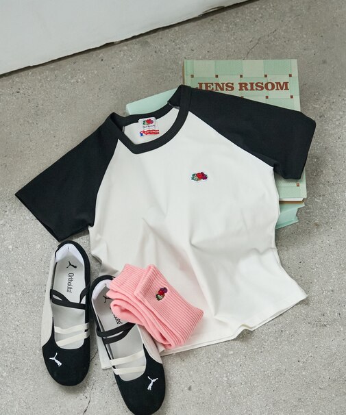 【3月5日12:00～販売開始】別注 ラグランミニTシャツ