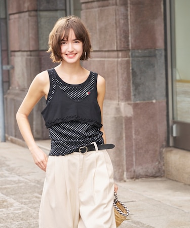 【3月5日12:00～販売開始】別注 天竺ビスチェ