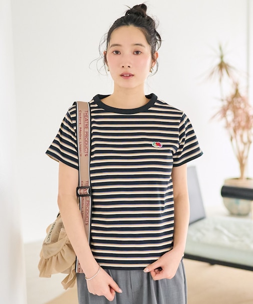 【3月5日12:00～販売開始】別注 ベーシック ボーダー半袖Tシャツ