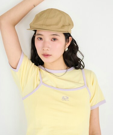 【3月5日12:00～販売開始】別注 配色リンガ－ 天竺キャミソール