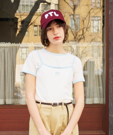 【3月5日12:00～販売開始】別注 配色リンガー 天竺Tシャツ