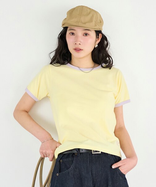 【3月5日12:00～販売開始】別注 配色リンガー 天竺Tシャツ