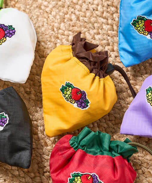 別注 配色 エコバッグチャーム/パッカブルバッグ