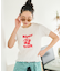 【3月5日12:00～販売開始】別注 シャーリング ロゴTシャツ