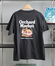 【3月5日12:00～販売開始】別注 バスケットプリント ビッグシルエットTシャツ