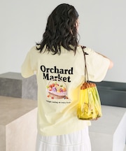 【3月5日12:00～販売開始】別注 バスケットプリント ビッグシルエットTシャツ