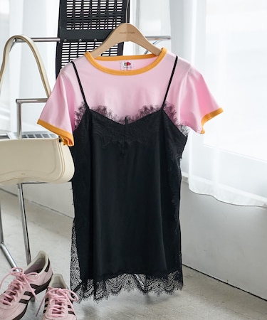 ヴィンテージレース ランジェリーキャミソール