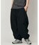 Quick Dry Fabric ワイドシルエット ポリリップクロス ミリタリーサーカスパンツ/UVカット/速乾 【限定展開】