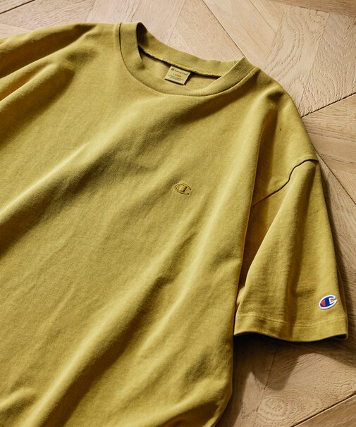 別注 ピグメント ワンポイント Tシャツ