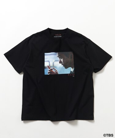 【3月13日12:00発売】TBSドラマ『ケイゾク』コラボ 「MAYAMA」フロントプリント ショートスリーブ クルーネックTシャツ B