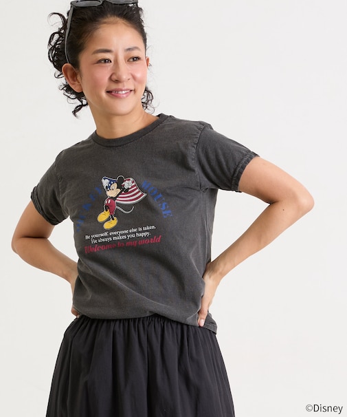 【MICKEY/ミッキー 】コンパクト ちびTシャツ