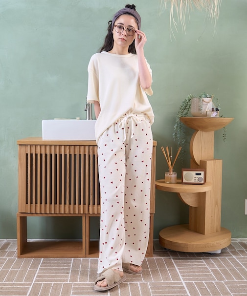 別注 無地Tシャツハートパンツ ルームセット