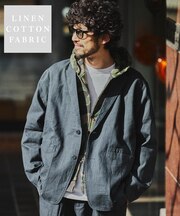 LINEN COTTON JACKET【セットアップ対応】