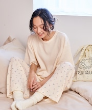 別注 無地Tシャツ フラワーパンツ ルームセット