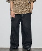 別注 SMU PT-20 DENIM WIDE WORK PANTS