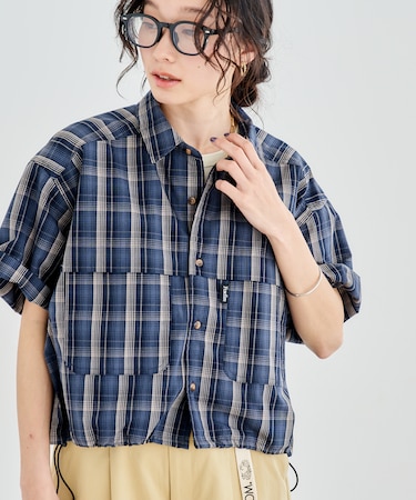 別注 フィッシングポケット ショートスリーブシャツ