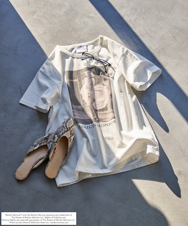 マリリン・モンロー THE ICONIC SHOT プリントTシャツ