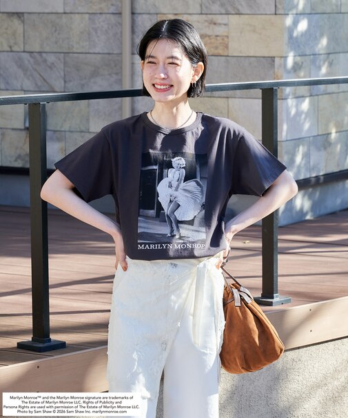 マリリン・モンロー THE ICONIC SHOT プリントTシャツ