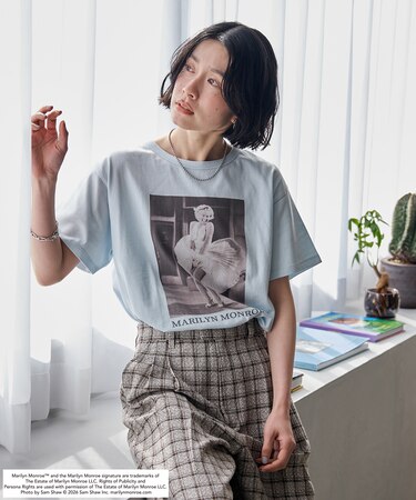 マリリン・モンロー THE ICONIC SHOT プリントTシャツ