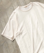 SUPER MERINO WOOL×INKEEP クルーネック ショートスリーブ Tシャツ