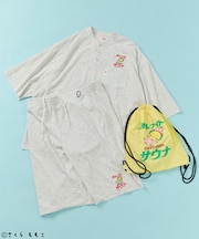 【3月19日12:00発売】別注 オールナイトサウナ KANNAIGI パイルセットアップ ナップサック付き