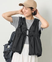 別注裾バルーン リボンベスト