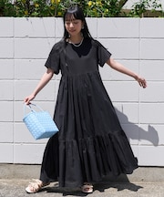 インド ドッキング Tシャツワンピース