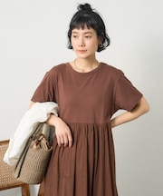 インド ドッキング Tシャツワンピース